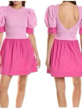 MY26 Ganni Puff Sleeve Dress
